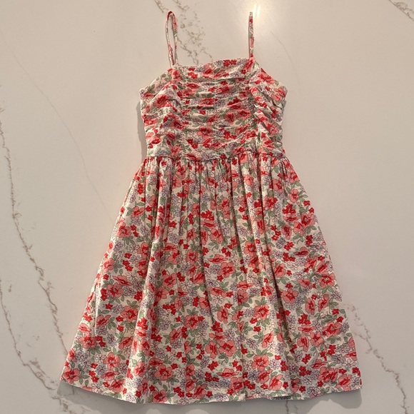 Ralph Lauren Other - Ralph Lauren Red and White Floral Kids Dress